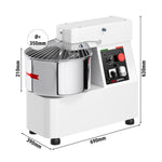 Commercial Spiral Bakery Dough Mixer 22L 400V TMP22-FK-N