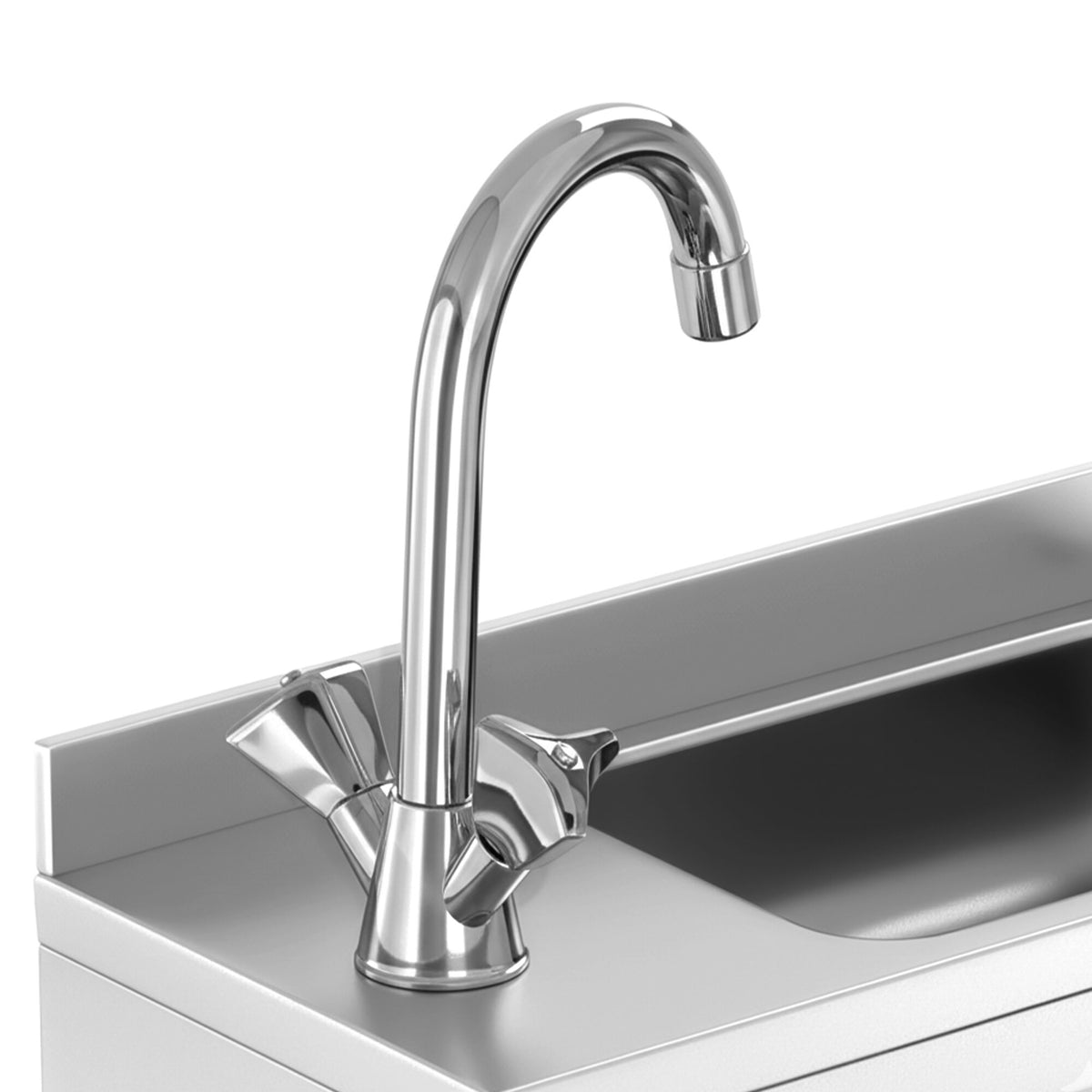 Commercial Hand Wash & Mop Sink 500x600x940mm
