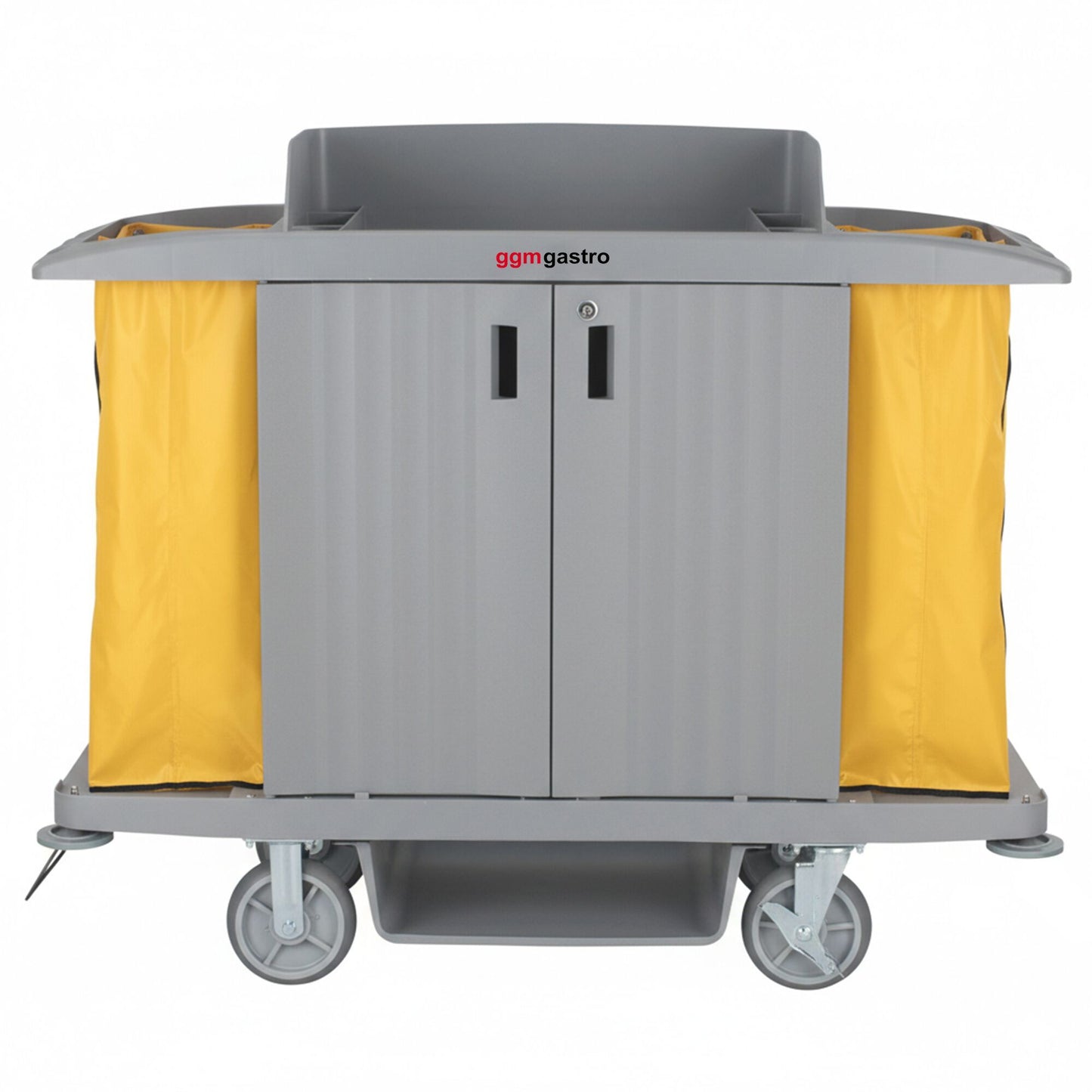 Commercial Housekeeping Cart 3 Shelves SWGGB