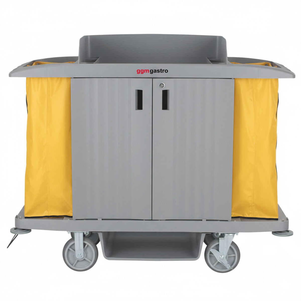 Commercial Housekeeping Cart 3 Shelves SWGGB