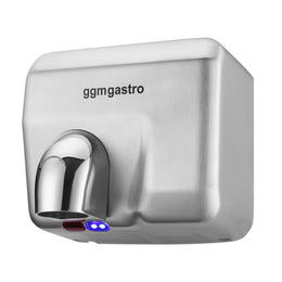 Sensor High Speed Hand Dryer Set of 2 Brushed Stainless Steel