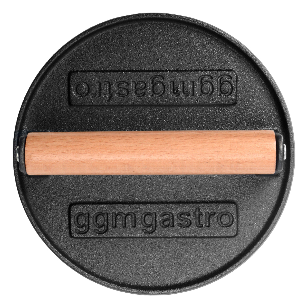 Smash Burger Press Cast Iron Grooved 175mm BPS175