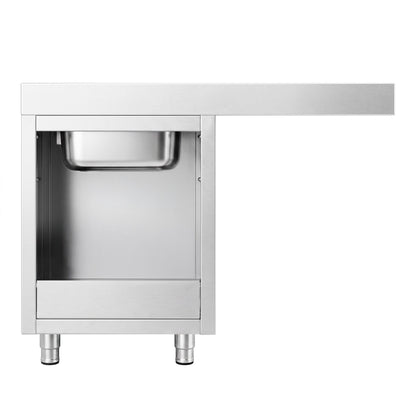 Commercial Dishwasher Sink with Cupboard 1200x600x970mm