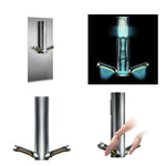Sensor High Speed Hand Dryer Brushed Stainless Steel