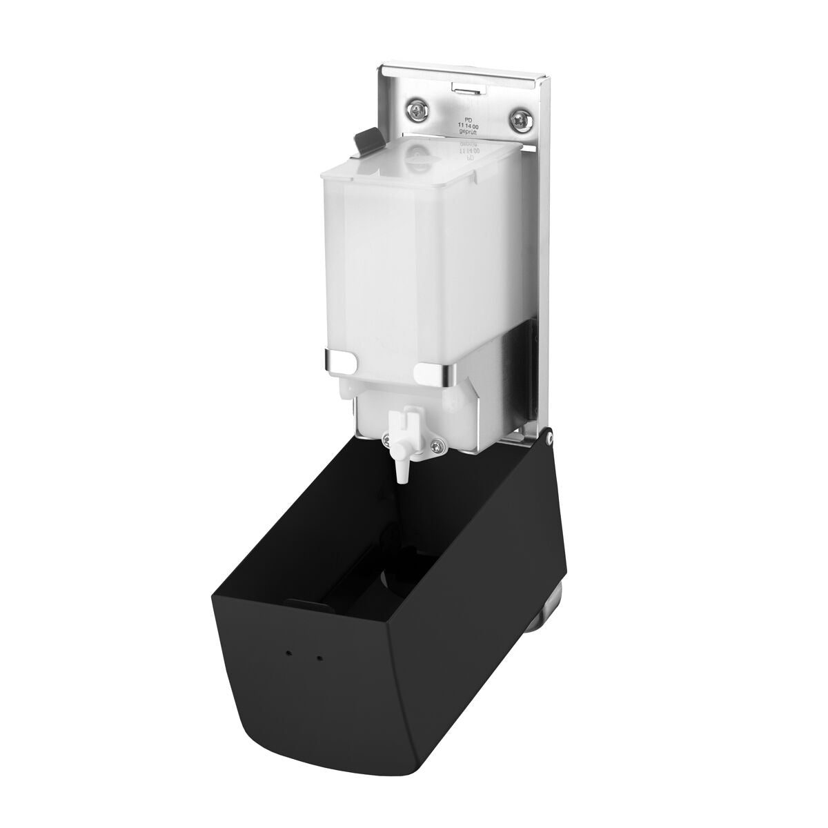 Soap and Disinfectant Dispenser 800ml Matte Black Stainless Steel