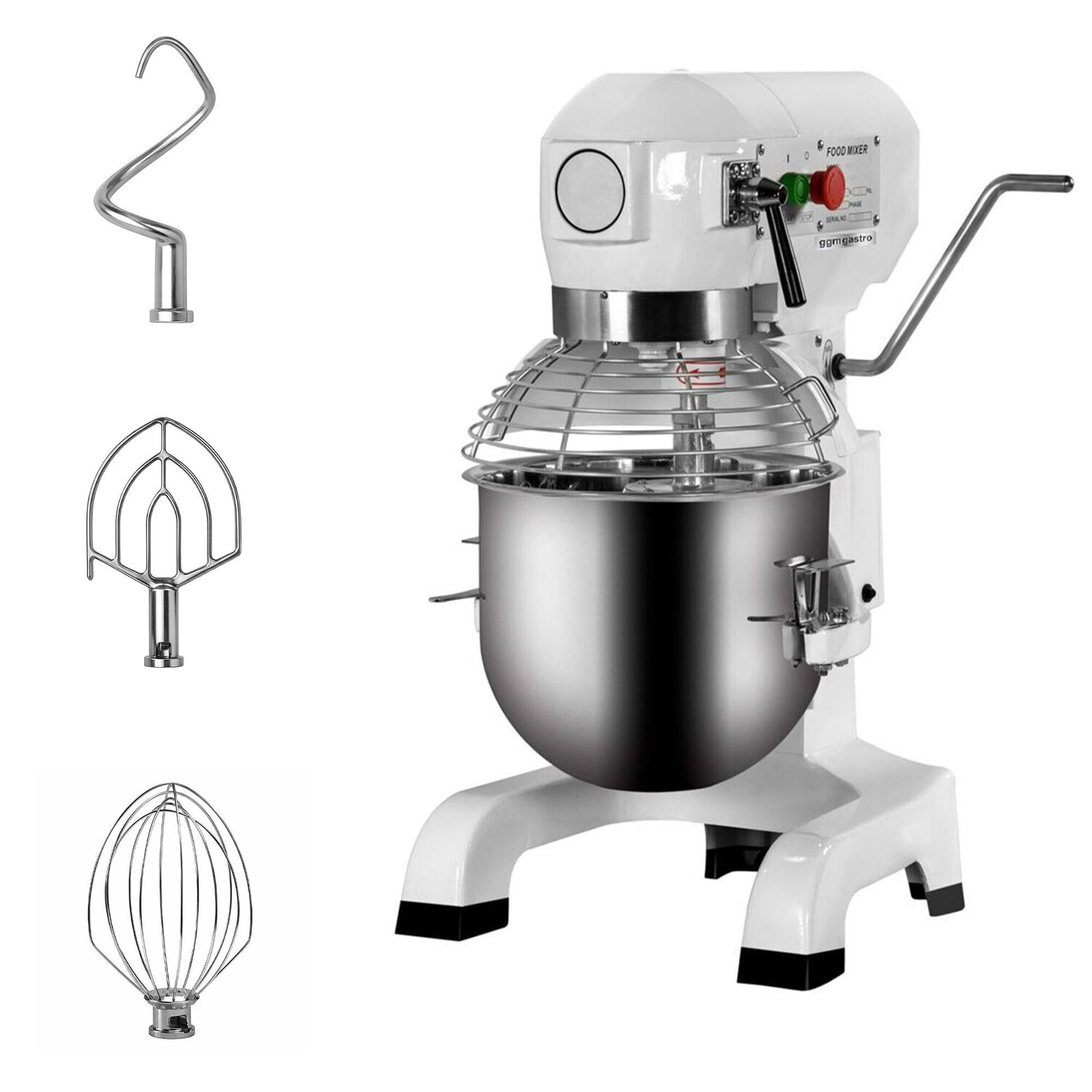 Commercial Planetary Floor Mixer 20L 750W PRMH20