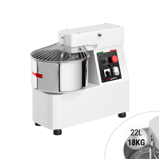Commercial Spiral Bakery Dough Mixer 22L 400V TMP22-FK-N