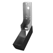 Wall Mounted Toilet Paper Dispenser 750 Sheets Matte Black Stainless Steel