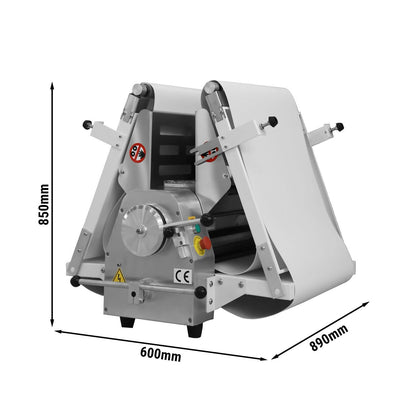 Commercial Dough Sheeter Countertop 2080x880x620mm
