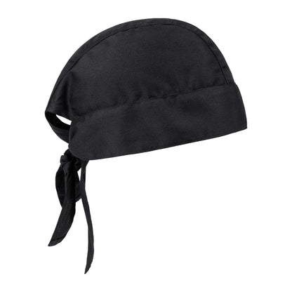 Unisex Chef Bandana Black BRC16K