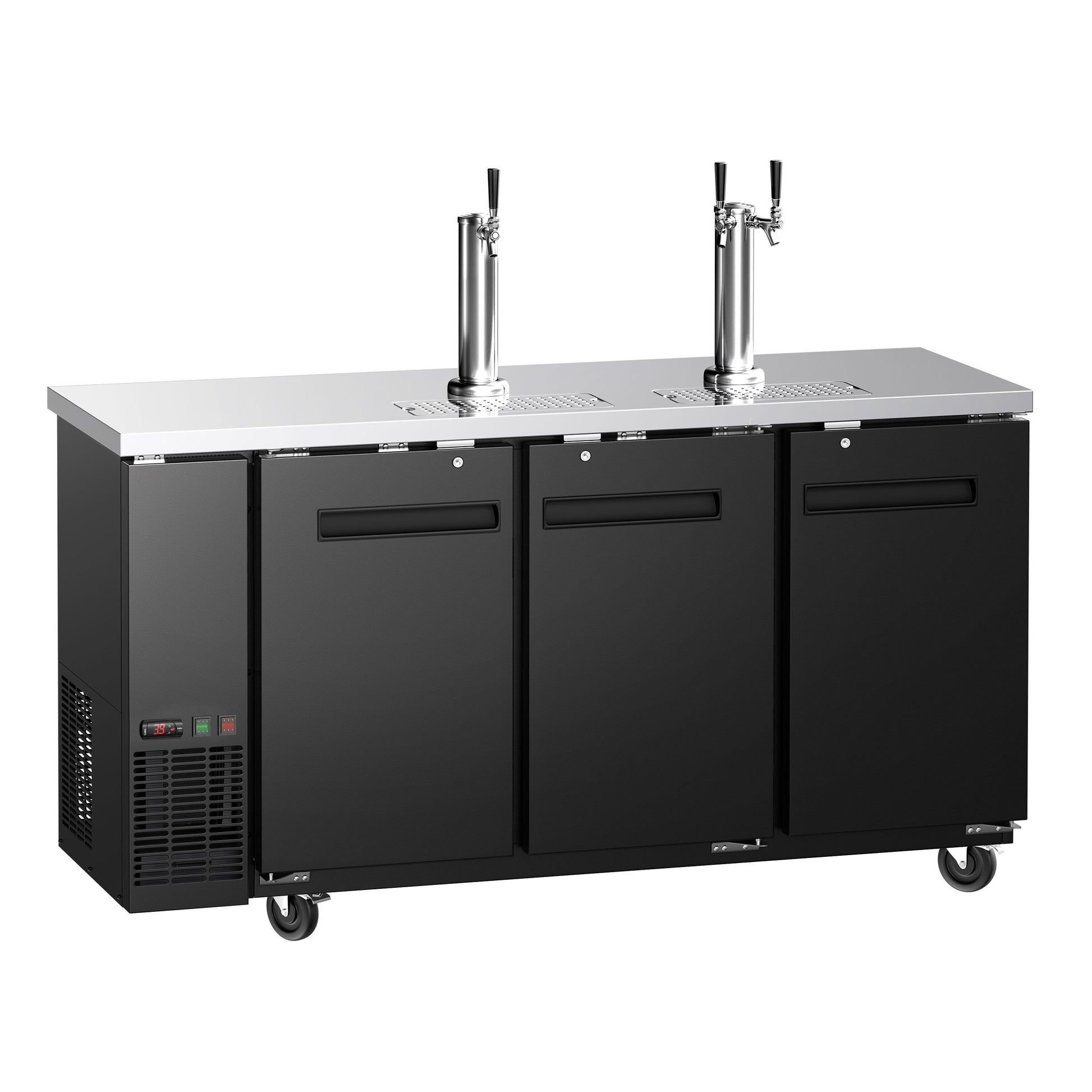 Commercial Draft Beer Cooler 3 Taps 3x50L BKZG1869N