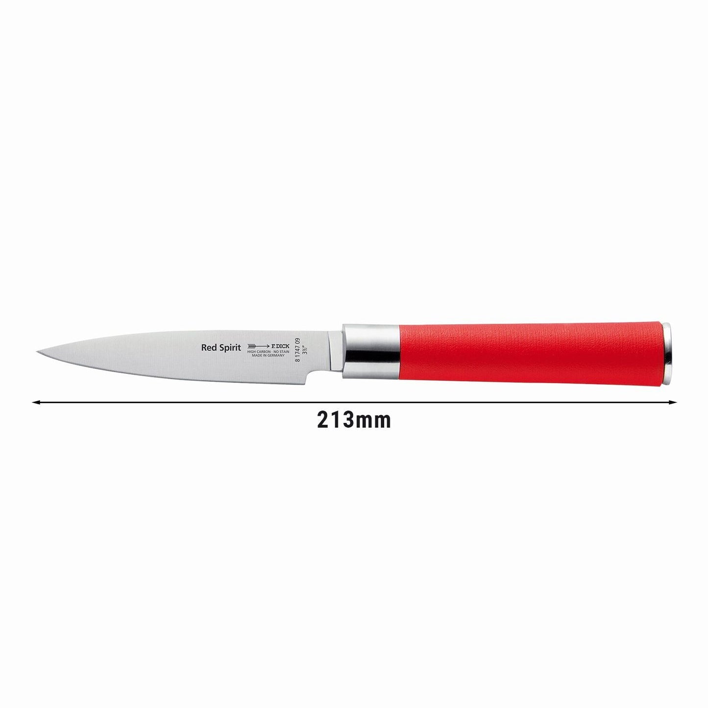 Office Knife 9cm Red Spirit Series German Steel Non-Slip Handle