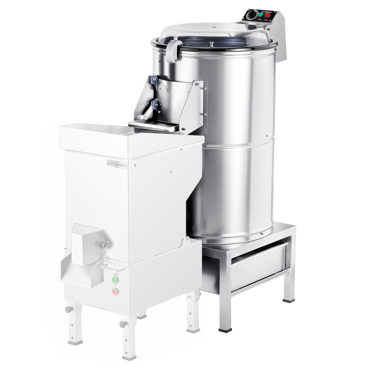 Electric Potato Peeler Stainless Steel 600kg/h 1.5kW KSEOZ