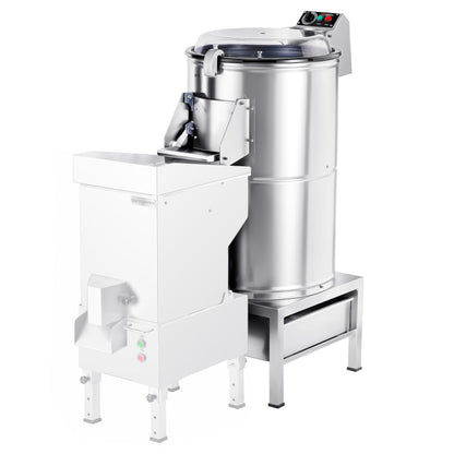 Electric Potato Peeler Stainless Steel 600kg/h 1.5kW KSEOZ