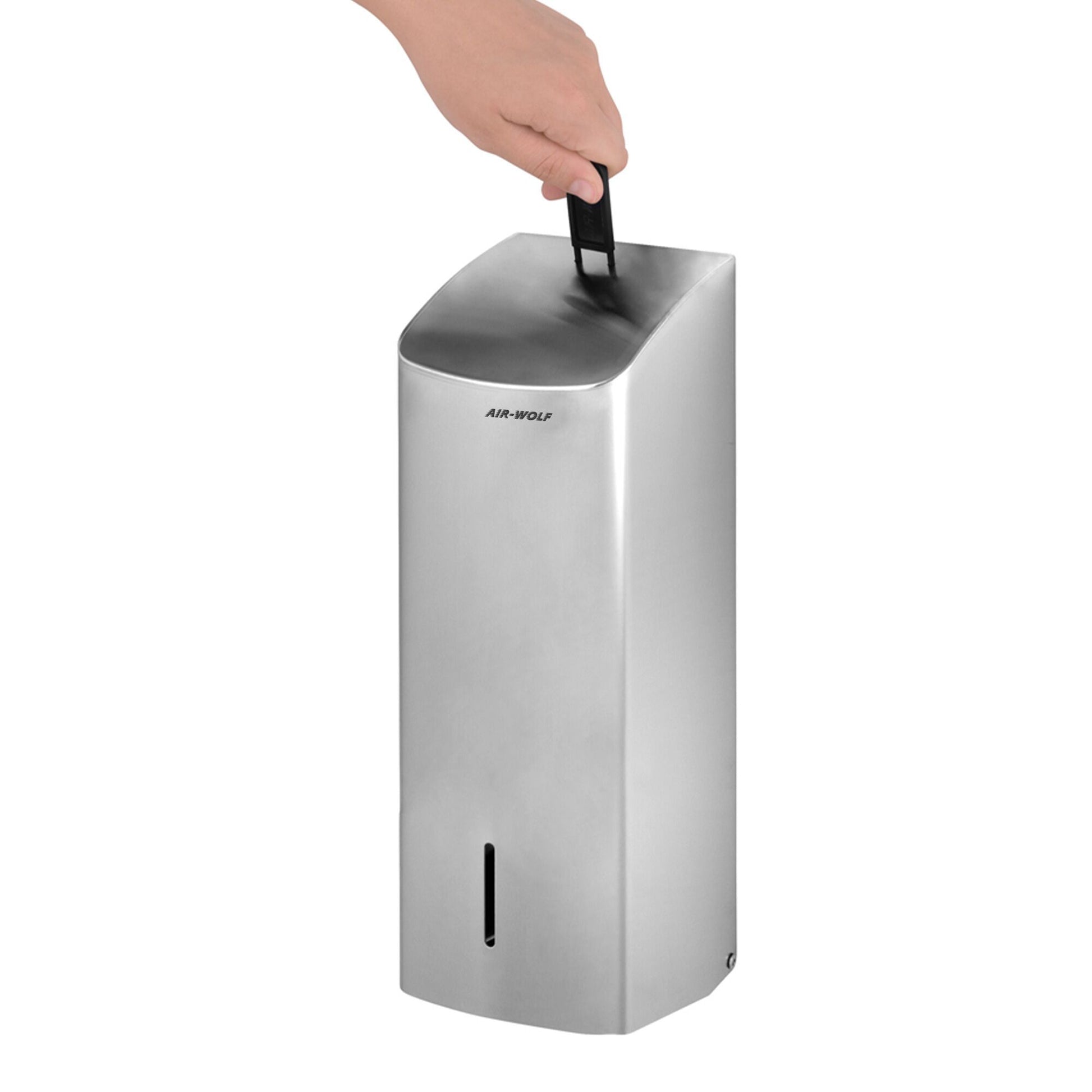 Wall Mounted Toilet Paper Dispenser 750 Sheets Stainless Steel