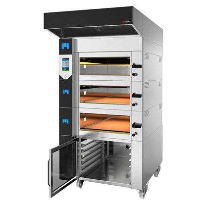 Commercial Bakery Deck Oven with Prover 1050x1700x2250mm