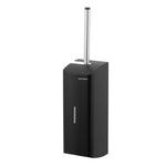Toilet Brush Holder Matte Black Stainless Steel