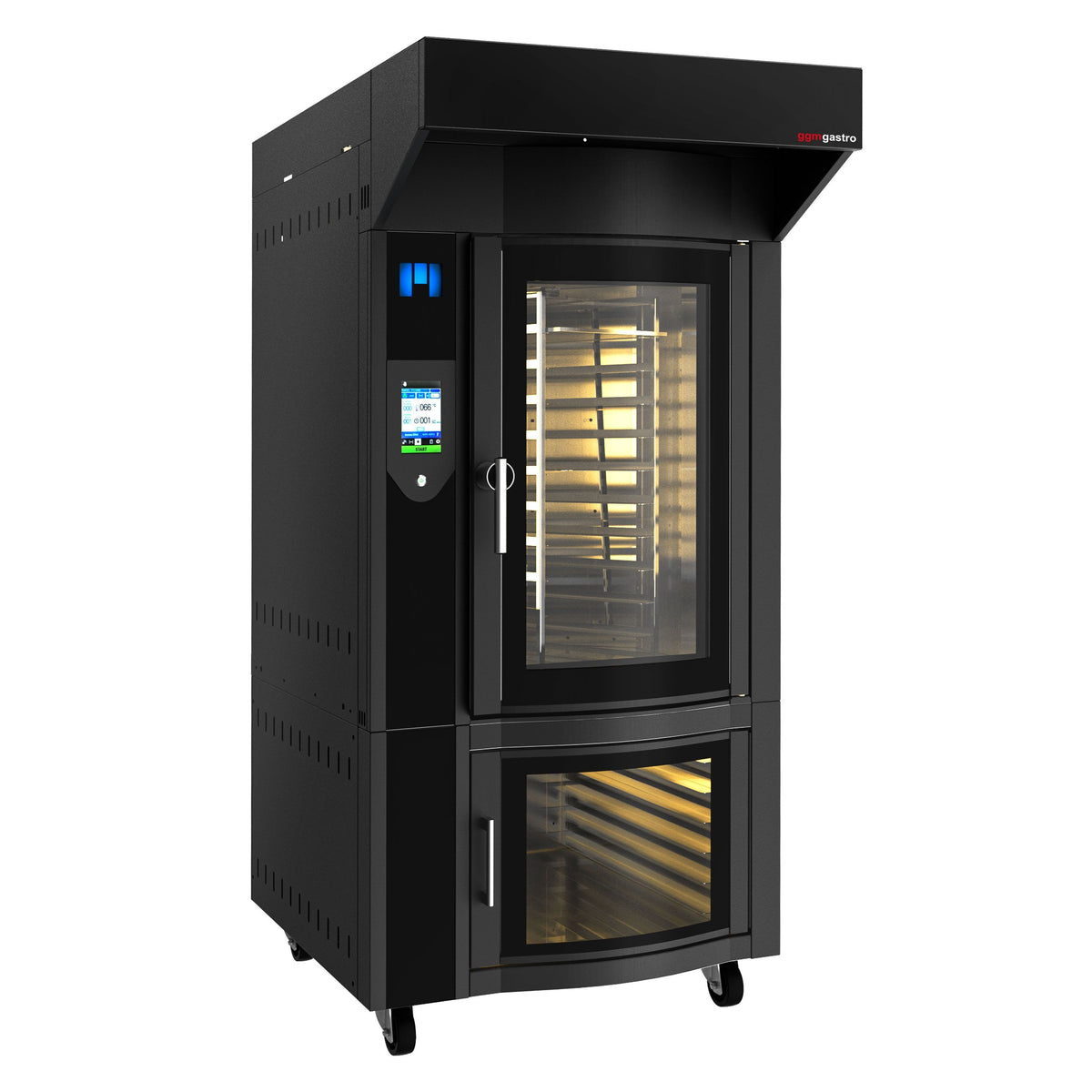 Commercial Rotary Bakery Convection Oven 1000x1300x2220mm