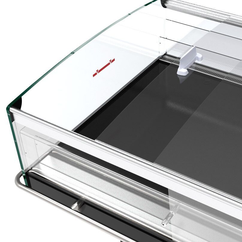 Refrigerated Display Island 1310L 750W Black KTHA1013