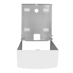 Paper Towel Dispenser 600 Towels Stainless Steel White
