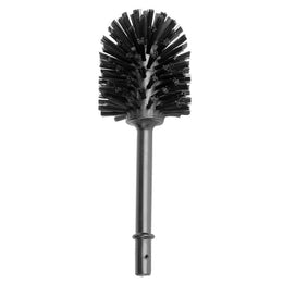 Toilet Brush Head Black Plastic