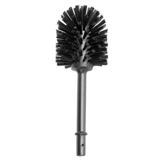 Toilet Brush Head Black Plastic