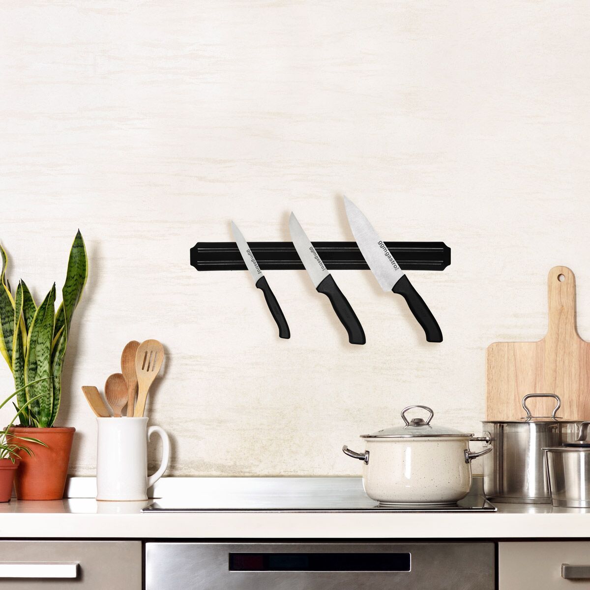 6-Piece Kitchen Knife Set 120/145/190mm Stainless Steel