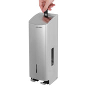 Wall Mounted Toilet Paper Dispenser 3 Rolls Stainless Steel