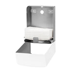 Paper Towel Dispenser 600 Towels Stainless Steel White
