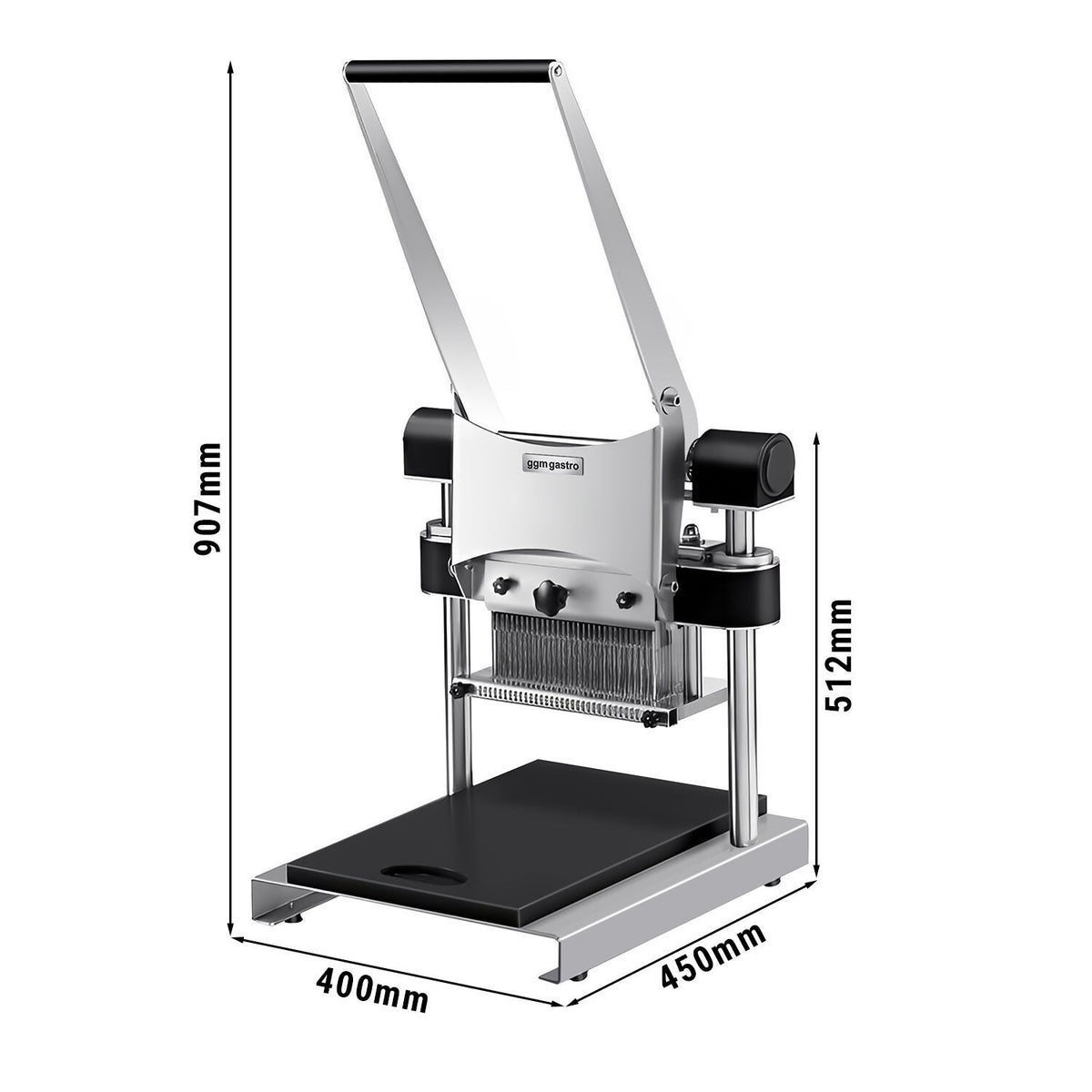 Manual Meat Tenderizer Blades Stainless Steel 400x450mm MFMS