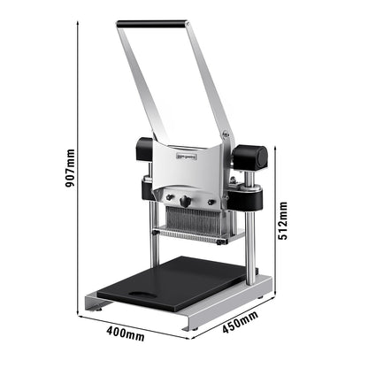 Manual Meat Tenderizer Blades Stainless Steel 400x450mm MFMS
