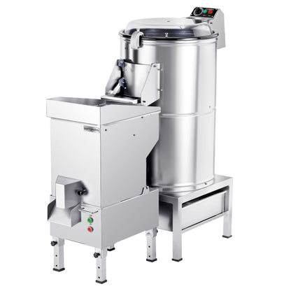 Electric Potato Peeler Stainless Steel 600kg/h 1.5kW KSEOZ#KSNEOZ