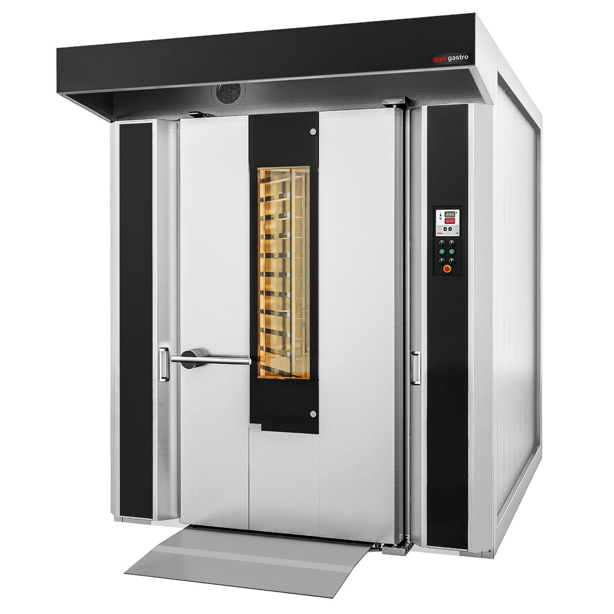 Commercial Rotary Bakery Convection Oven 1750x2800x2400mm