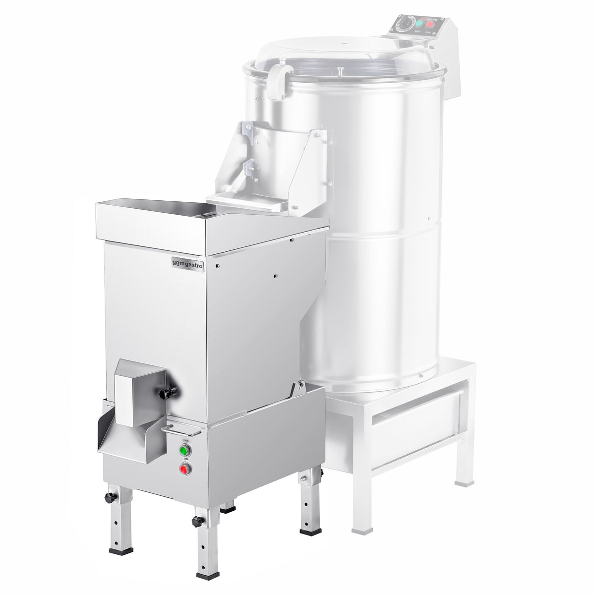Electric Potato Cutter Stainless Steel 1500kg/h 370W KSNEOZ