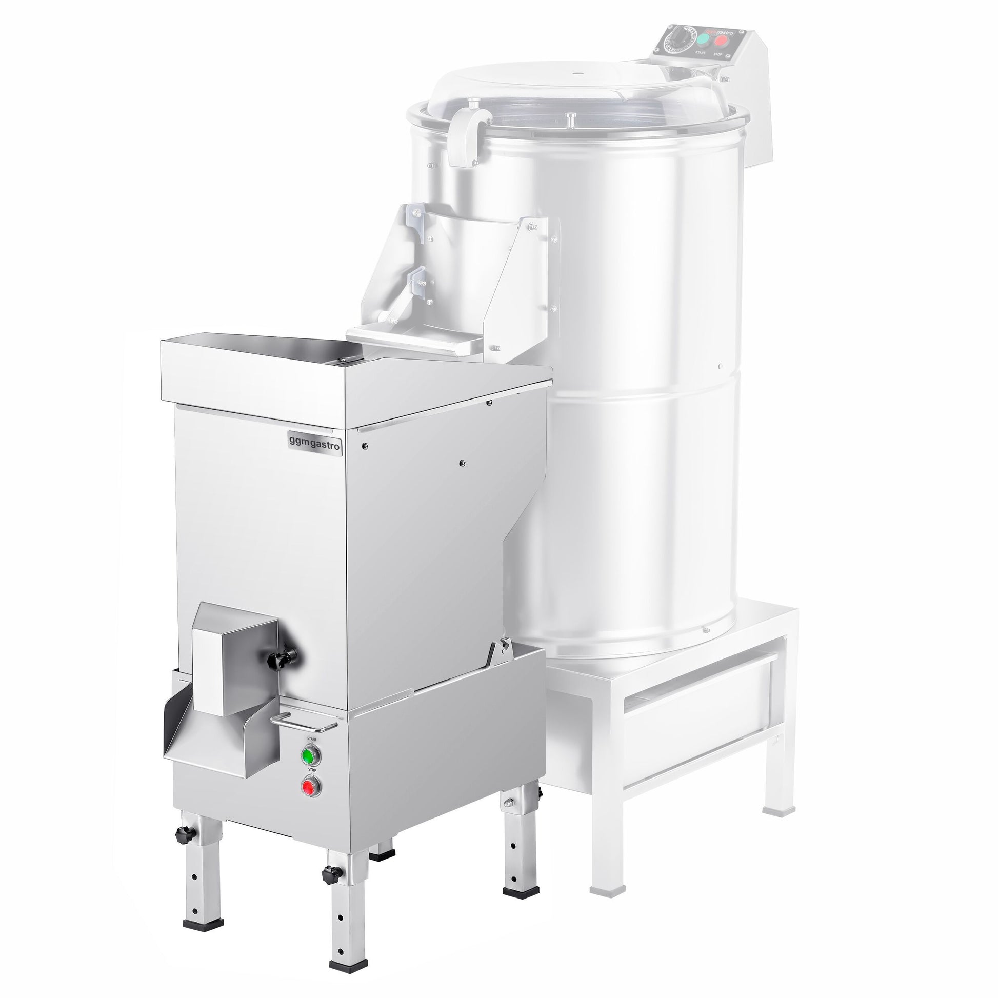 Electric Potato Cutter Stainless Steel 1500kg/h 370W KSNEOZ