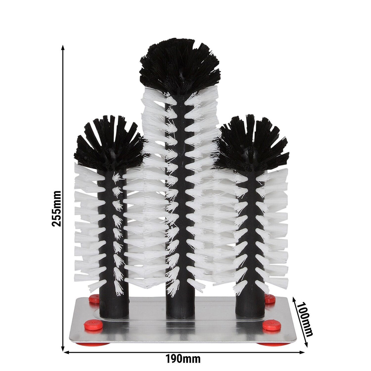 Commercial Glass Washing-Up Brush Set 190x100x255mm