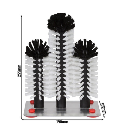 Commercial Glass Washing-Up Brush Set 190x100x255mm