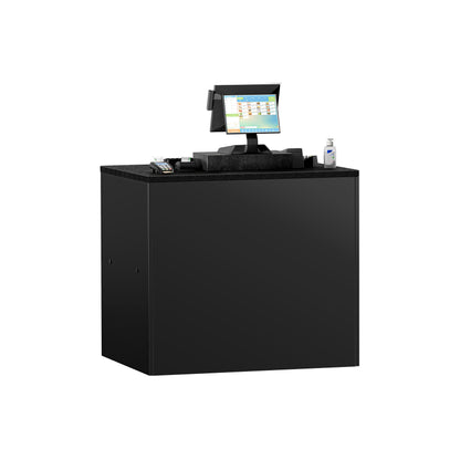Cash Register Counter 3 Shelves Matt Black 1000mm KTKG107SM