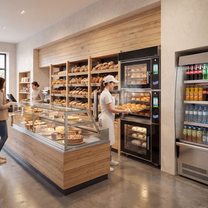 Commercial Bakery Convection Oven with Prover 1000x1250x2200mm