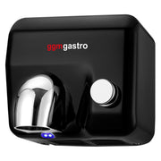 Push Button Hand Dryer Matte Black