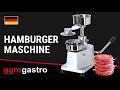 Manual Burger Press Stainless Steel HMH130