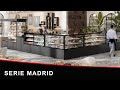 Refrigerated Display Case Double Glazing 735L Matt Black KTFG207SM