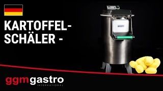 Electric Potato Peeler Stainless Steel 220kg/h 1.1kW KASF220