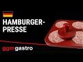 Manual Burger Press Plastic 80mm FHPGL44
