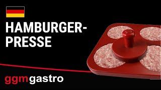 Manual Burger Press Plastic 80mm FHPGL44