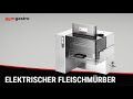 Electric Meat Tenderizer Stainless Steel 250mm 370W EFMSM25