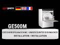 Commercial Dishwasher 3.55kW 610x670x820mm