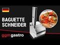 Commercial Baguette Slicer 400x545x1000mm
