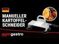 Manual Potato Cutter Stainless Steel Wave Cut KSMNP