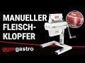 Manual Meat Tenderizer Stainless Steel 175mm MFKHB37